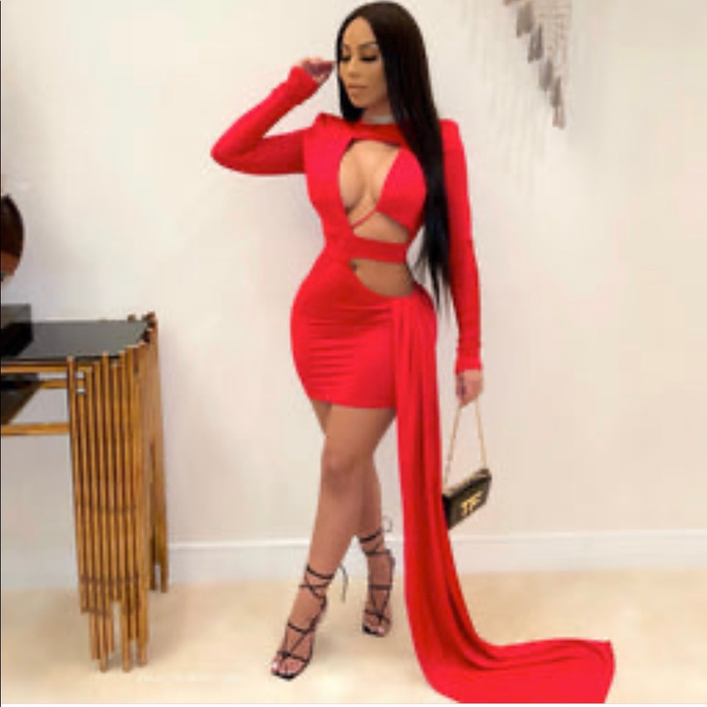 COPY - Sexy red dress